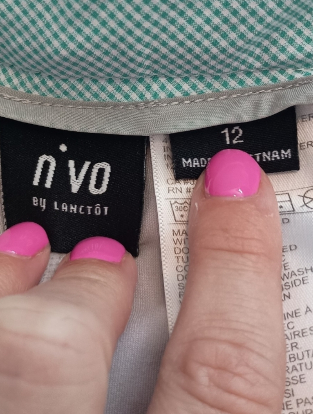 NVO’s skort Size 12